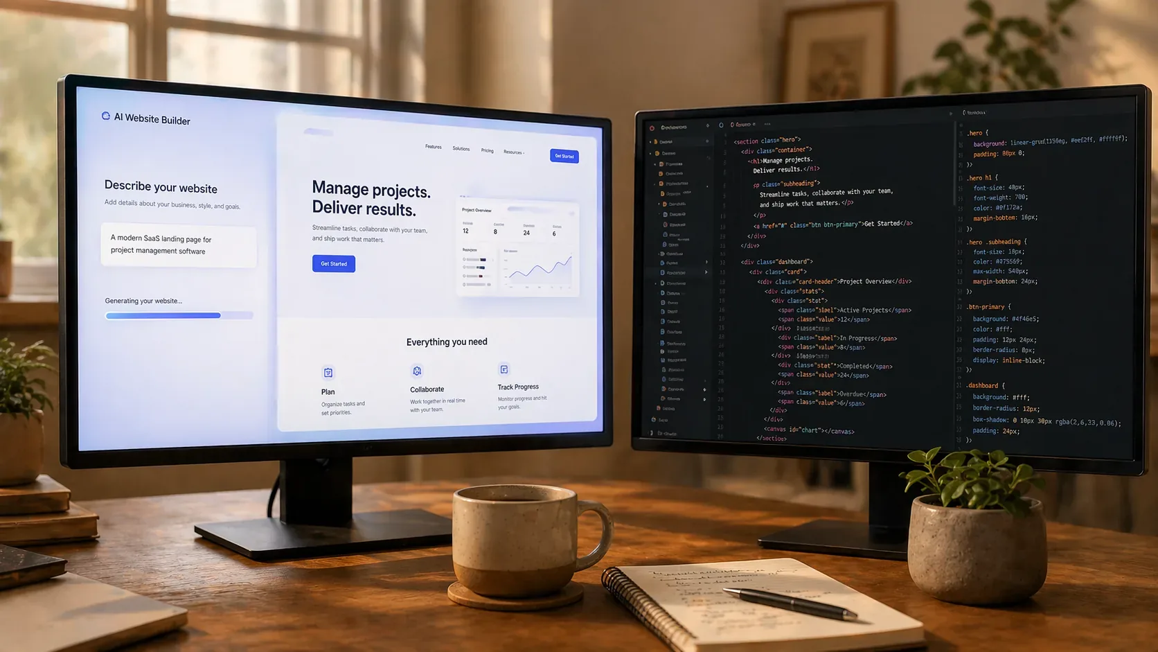 AI Website Builder vs Custom AI Development 2026: Compared